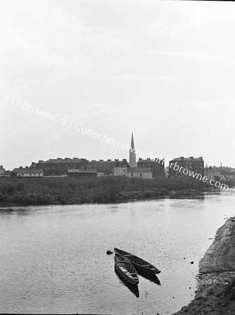 ST JOHN'S CATHEDRAL DISTANT VIEW FROM ABBEY RIVER